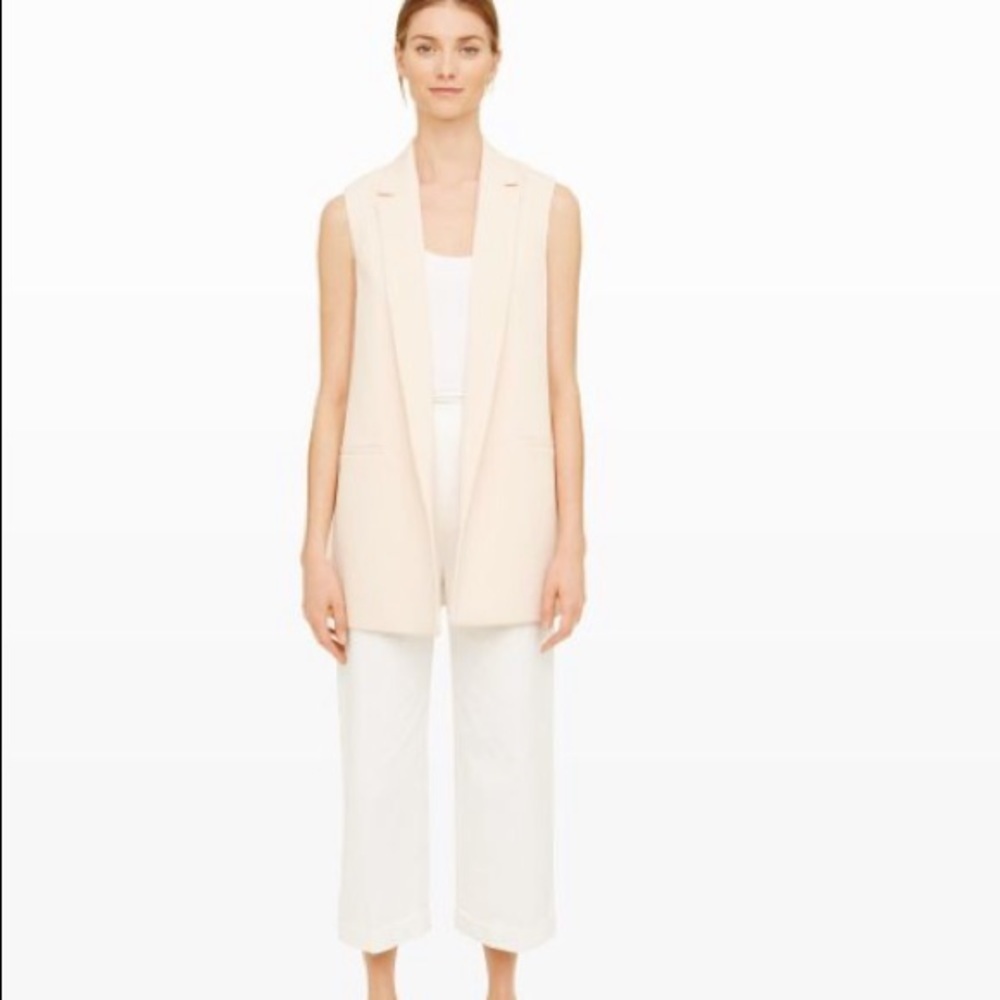 • Club Monaco • Rousha Natural Pink Vest Small